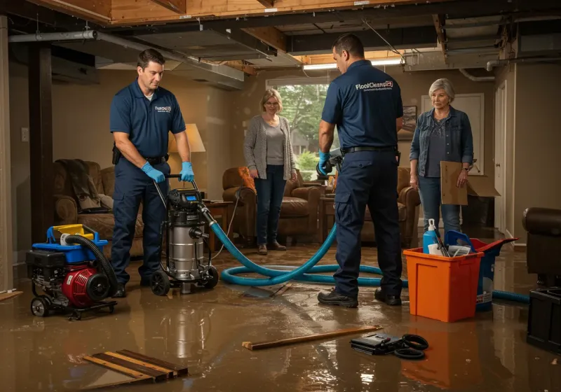 Basement Water Extraction and Removal Techniques process in Garner, NC