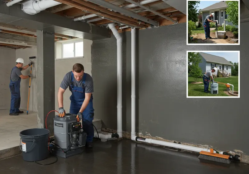 Basement Waterproofing and Flood Prevention process in Garner, NC